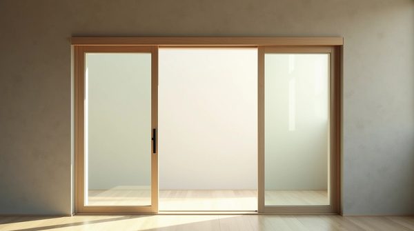 Ambiance épurée et gain de place : le charme intemporel de la porte coulissante