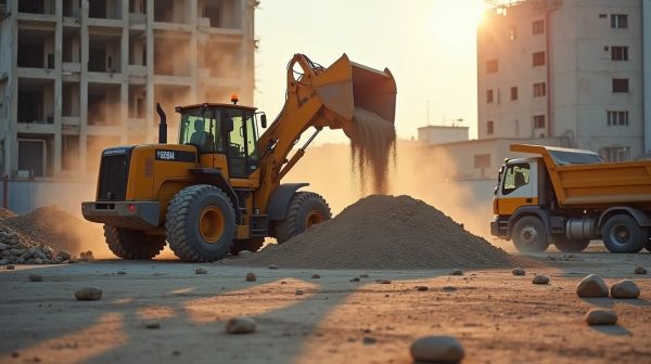 Évacuation rapide et efficace des gravats lors de vos chantiers